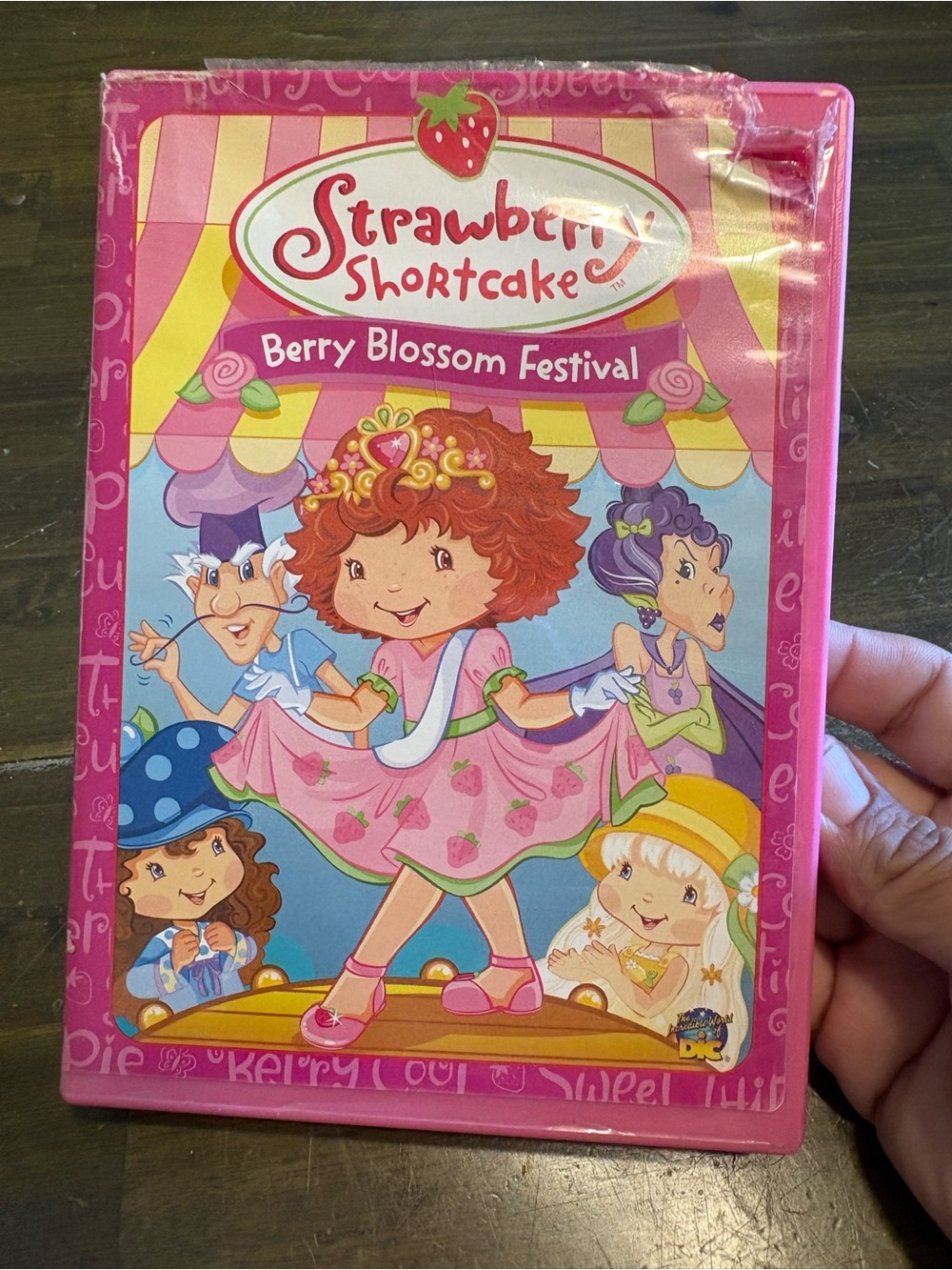 2007 Strawberry Shortcake Berry Blossom Festival DVD Cartoon Y2K Vintage Kidcore